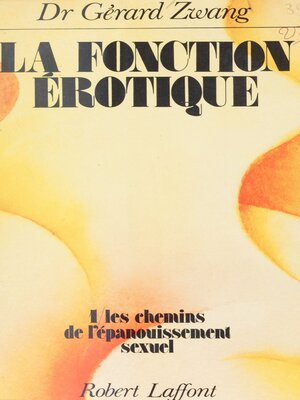cover image of La fonction érotique (1)